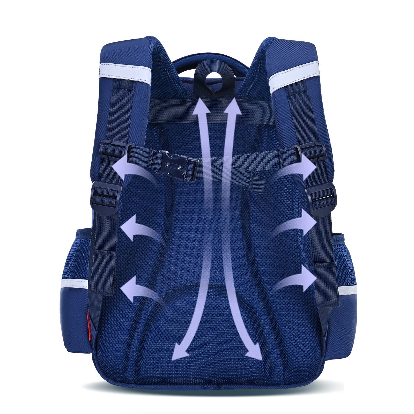 Big-tailed cat color-blocking primary school and children lightweight, dirt-resistant and breathable boys' and girls' backpacks 1-3-6 grade new style 2025, classroom spine protection and pressure relief backpacks, lightweight, waterproof, tear-resistant and wear-resistant schoolbags Application Scenario