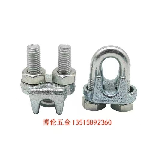 钢丝绳卡头  304卡头  U型钢丝绳卡头 detail image 12