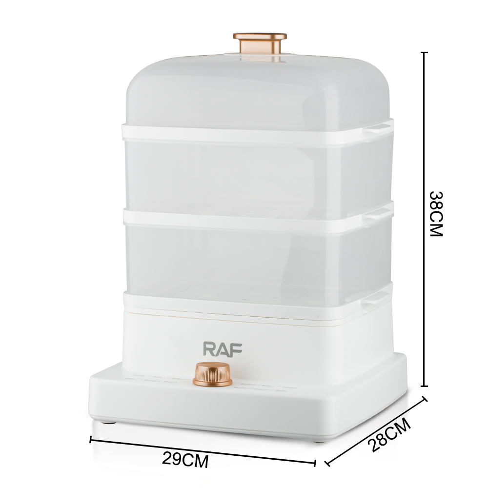 RAF European standard cross-border electric steamer, 12L multi-functional household three-layer large-capacity fully automatic breakfast machine Application Scenario