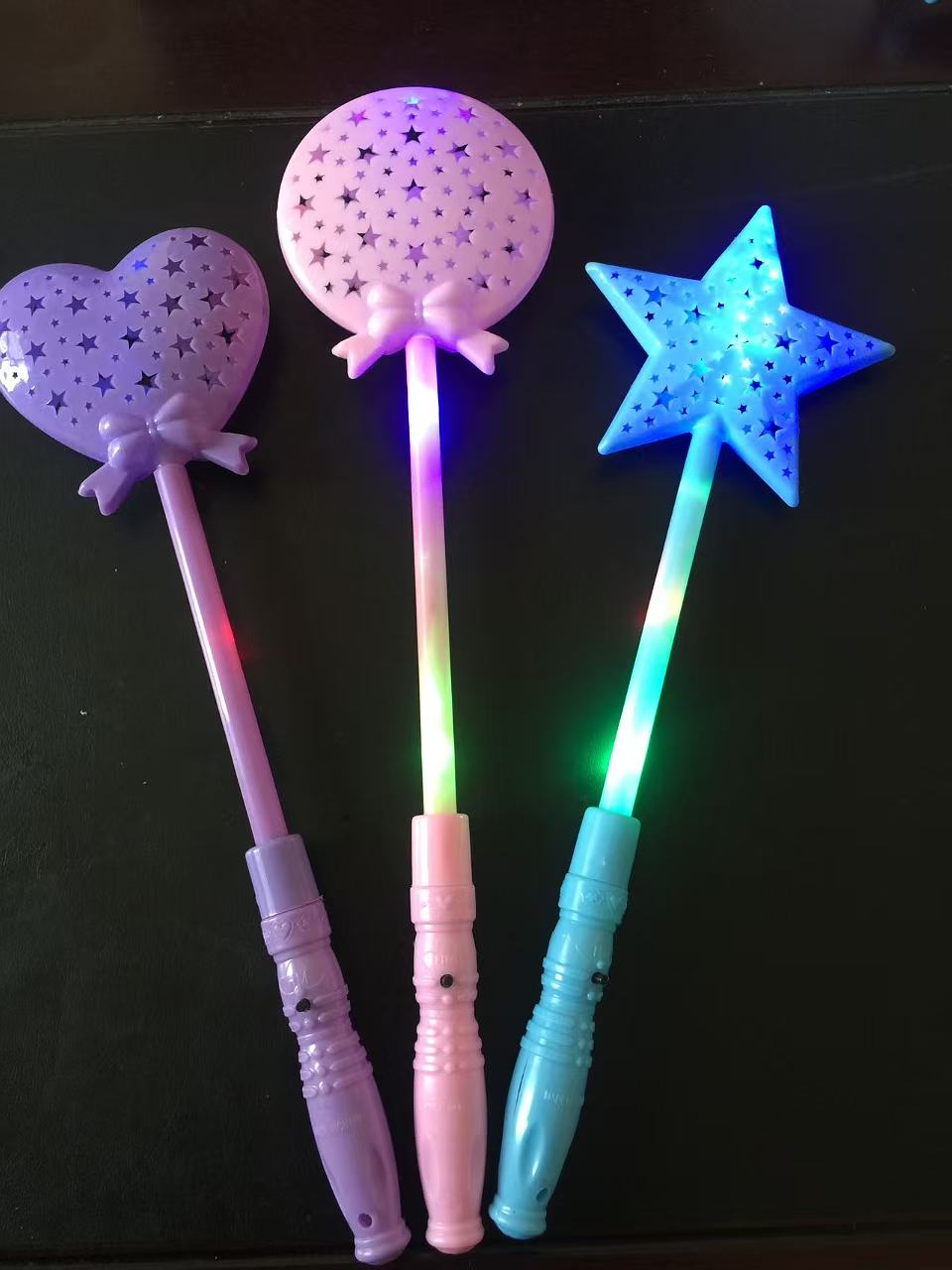 纱布蝴蝶结头扣发光玩具发光头扣详情16