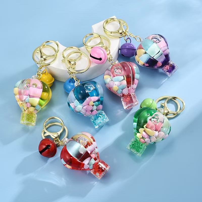 钥匙扣亚克力钥匙扣钥匙扣流沙瓶钥匙扣配件详情图4