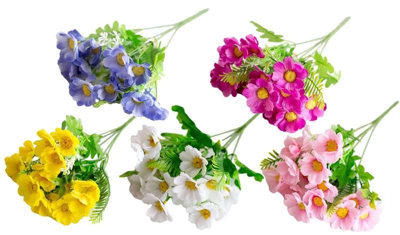 Magnolia vine home decoration handicrafts, exquisite artificial petals, artificial flowers, sacrificial gifts, environmentally friendly and odorless artificial flower artworks