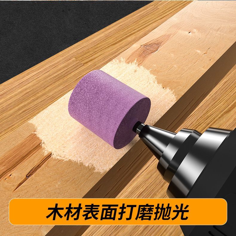 Chrome corundum grinding wheel head, red grinding head, firestone red corundum small grinding wheel head, 6mm diamond grinding wheel, electric drill grinding machine internal grinding head, metal grinding head detail image 12