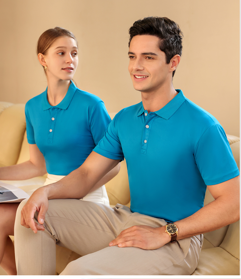 Custom-made POLO shirts, T-shirts, lapel polo shirts, short-sleeved lapel POLO shirts, custom-made work clothes, T-shirts, cultural advertising shirts, printed corporate work clothes, embroidered logos pic 16