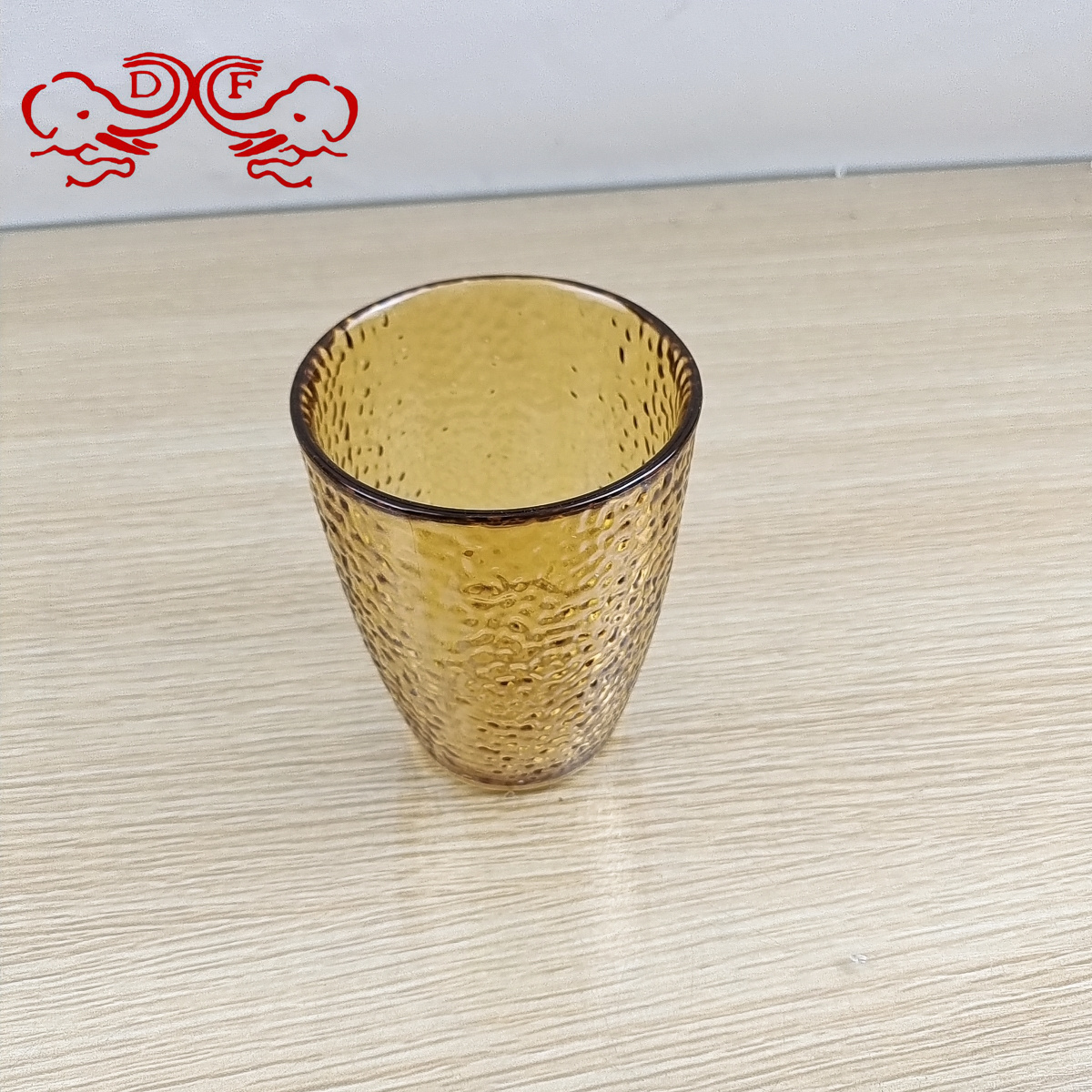 DF99338 acrylic cup, plastic beer mug, restaurant tea cup, high-temperature resistant water cup, anti-drop frosted cup, DF TRADINGHOUSE