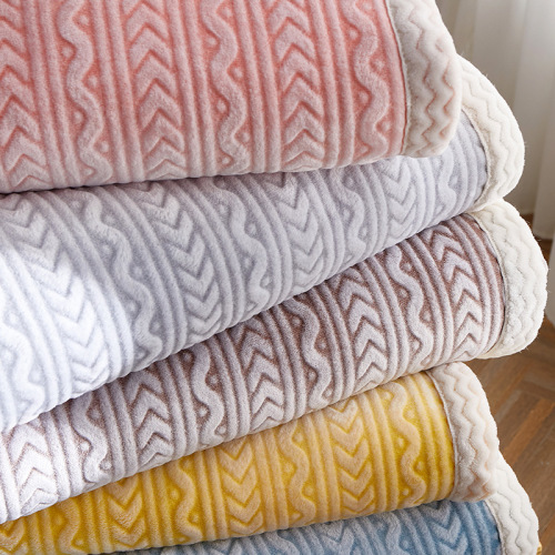 Junbao Printing and Dyeing 3D snowflake fleece blankets are available for wholesale in large quantities for export pic 2