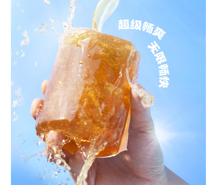 包邮！哈罗每天水果茶果风味茶饮手办休闲零食多多柠檬茶500ml详情10