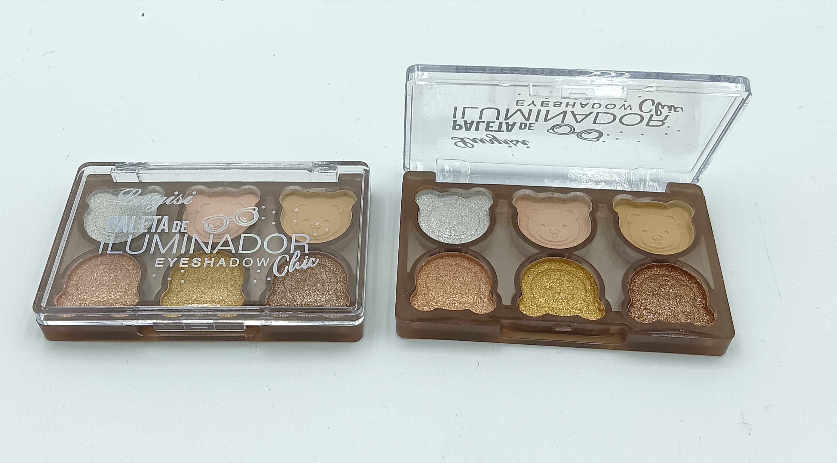 New 6 color eyeshadow tray pearl + matte integrated multi-use texture soft waxy color Application Scenario