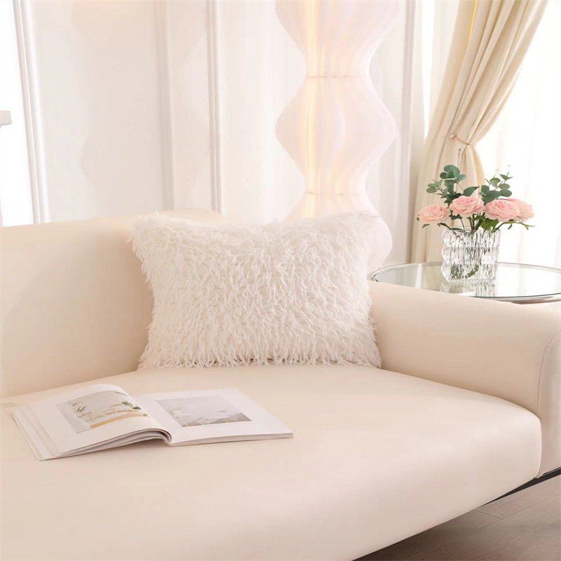 Factory direct sales of Toka feather pillowcases, patterned pillows, custom-made home pillows, cross-border pillowcases details Picture
