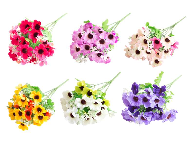 Magnolia vine home decoration handicrafts, exquisite artificial petals, artificial flowers, sacrificial gifts, environmentally friendly and odorless artificial flower artworks Specification image