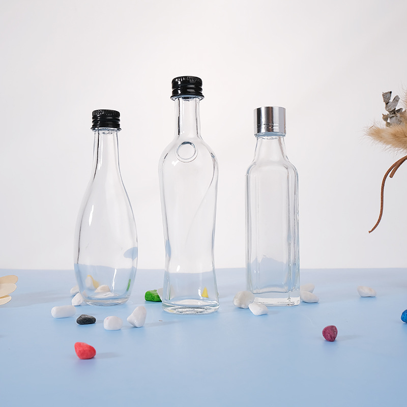 批发小酒瓶空瓶diy透明加厚玻璃50ml自酿洋酒葡萄酒白酒分装酒瓶详情图4