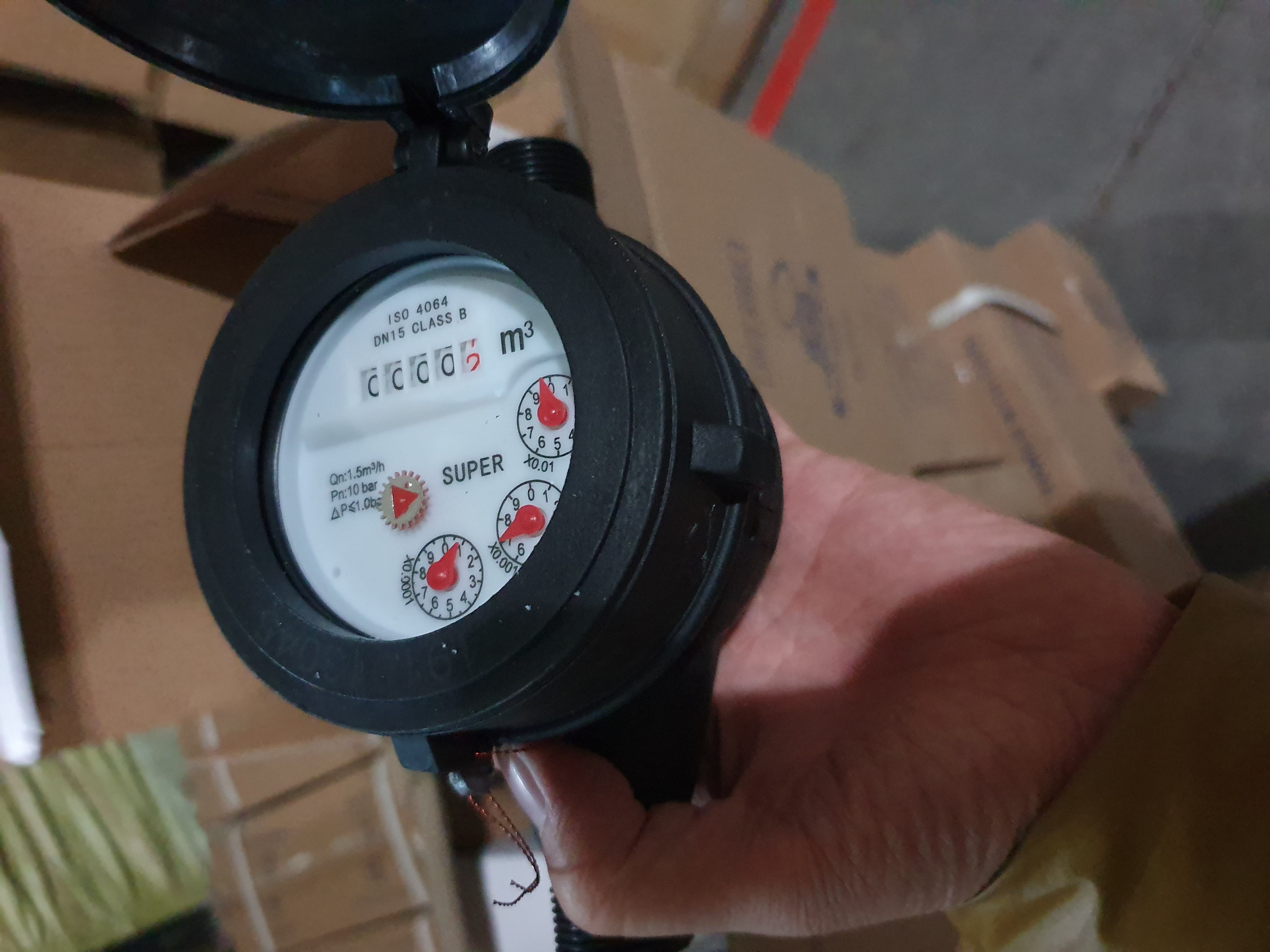 塑料高精度 水表               