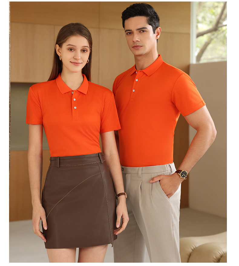 Custom-made POLO shirts, T-shirts, lapel polo shirts, short-sleeved lapel POLO shirts, custom-made work clothes, T-shirts, cultural advertising shirts, printed corporate work clothes, embroidered logos pic 20