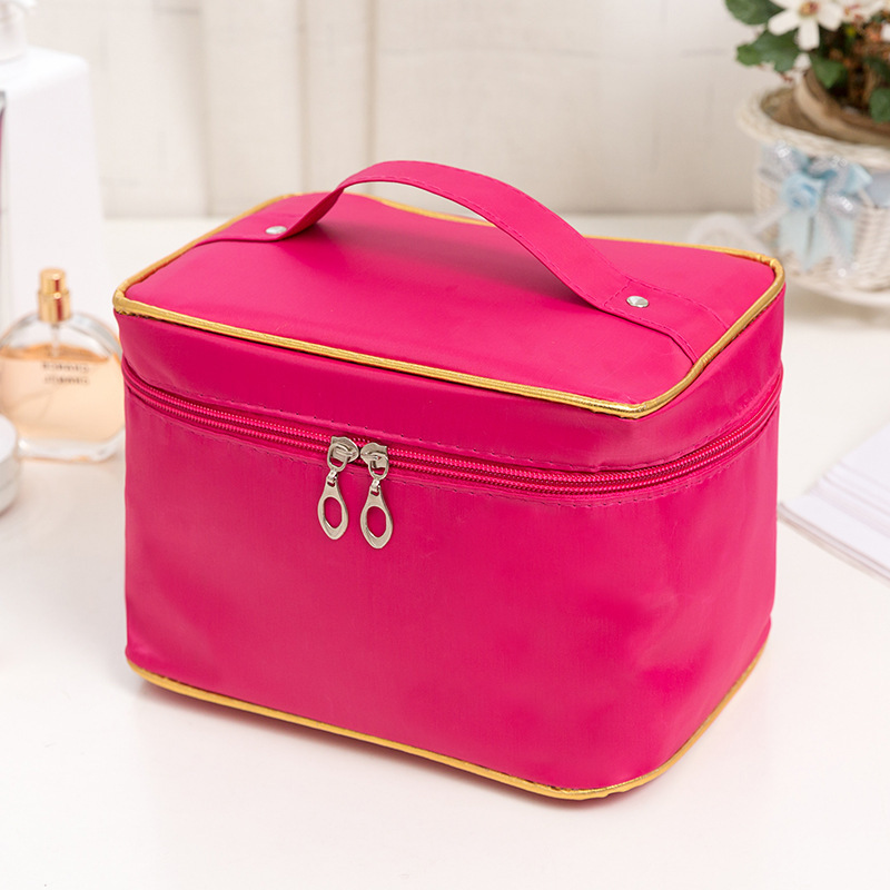 Factory direct sales of large-capacity colorant cosmetic bags, foldable storage bags, hand-held toiletry bags for wholesale and export detail image 6