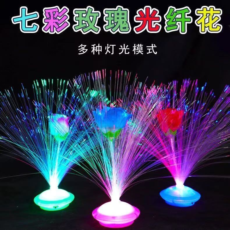 纱布蝴蝶结头扣发光玩具发光头扣详情5