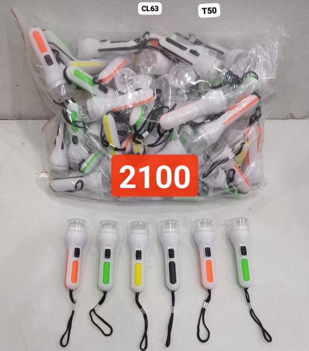 手工diy暖灯发光玩具手电筒便捷小清新果冻色照明电筒幼儿园