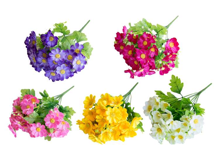 Magnolia vine home decoration handicrafts, exquisite artificial petals, artificial flowers, sacrificial gifts, environmentally friendly and odorless artificial flower artworks details Picture