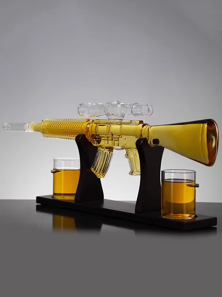 异形酒杯威士忌酒杯酒具套装 醒酒器红酒白酒洋酒玻璃杯玻璃壶套装酒杯酒具玻璃酒杯威士忌详情图15