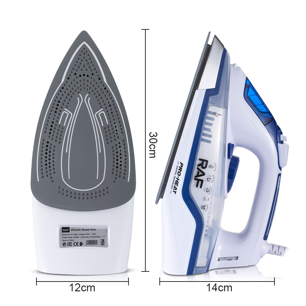 RAF European standard English plug household ceramic steam iron, home and hotel supplies, electric iron, iron Item Picture