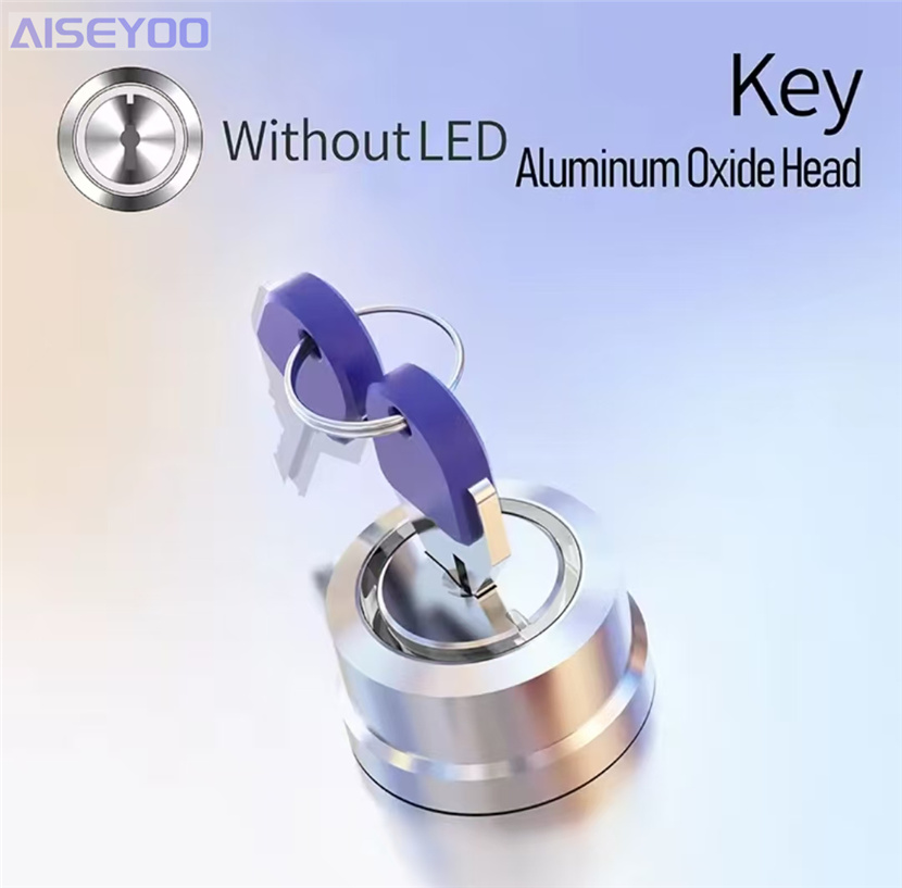 19/22mm metal knob switch holding type red and green with light, two-position and three-position rotating handle key button, two-position and three-position power switch with light, 9-24V pic 11