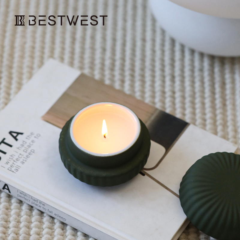 Vela perfumada fragancia de baja temperatura acompañante regalo de mano dormitorio escritorio ayuda a dormir regalo de boda cumpleaños nicho alto sentido Specification image