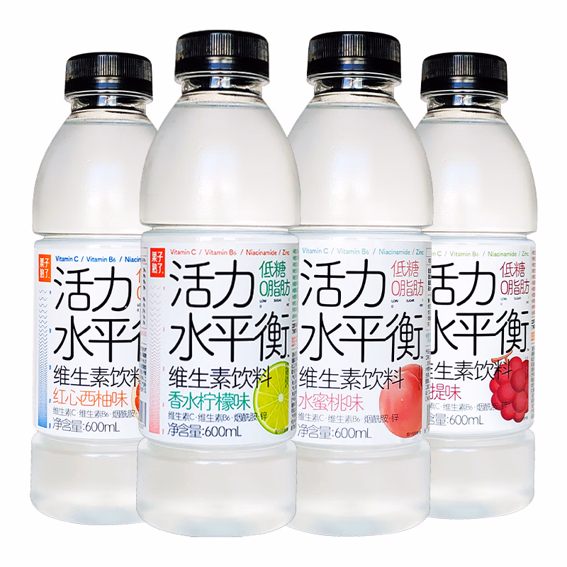 包邮！哈罗每天休闲零食饮料果汁果茶活力水平衡香水柠檬味600ml详情6