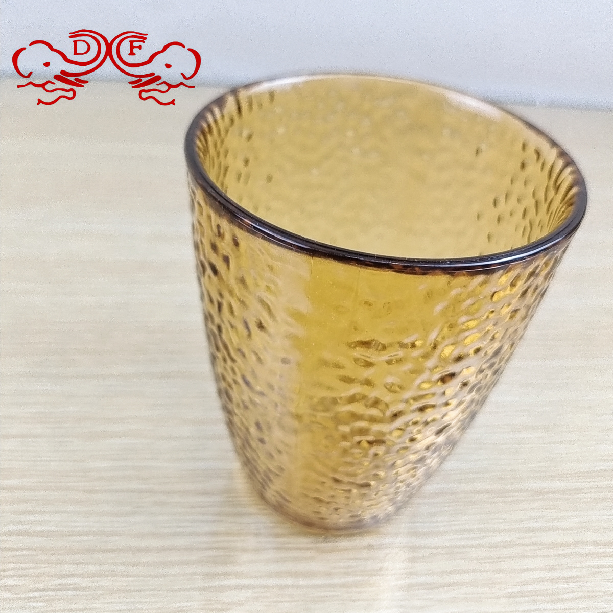 DF99338 acrylic cup, plastic beer mug, restaurant tea cup, high-temperature resistant water cup, anti-drop frosted cup, DF TRADINGHOUSE details Picture