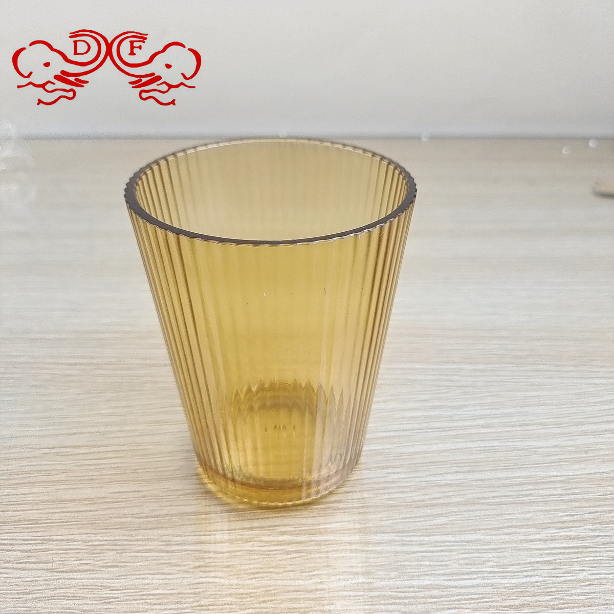 DF99338 acrylic cup, eco-friendly plastic beer mug, restaurant tea cup, high-temperature resistant water cup, anti-drop frosted cup, DF TRADINGHOUSE Item Picture