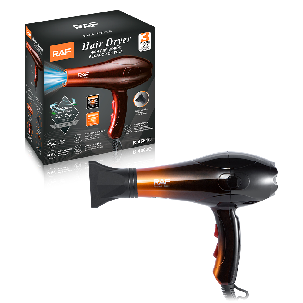 RAF欧规跨境专供 电吹风机发廊家用大功率发型师理发店专用风筒详情6
