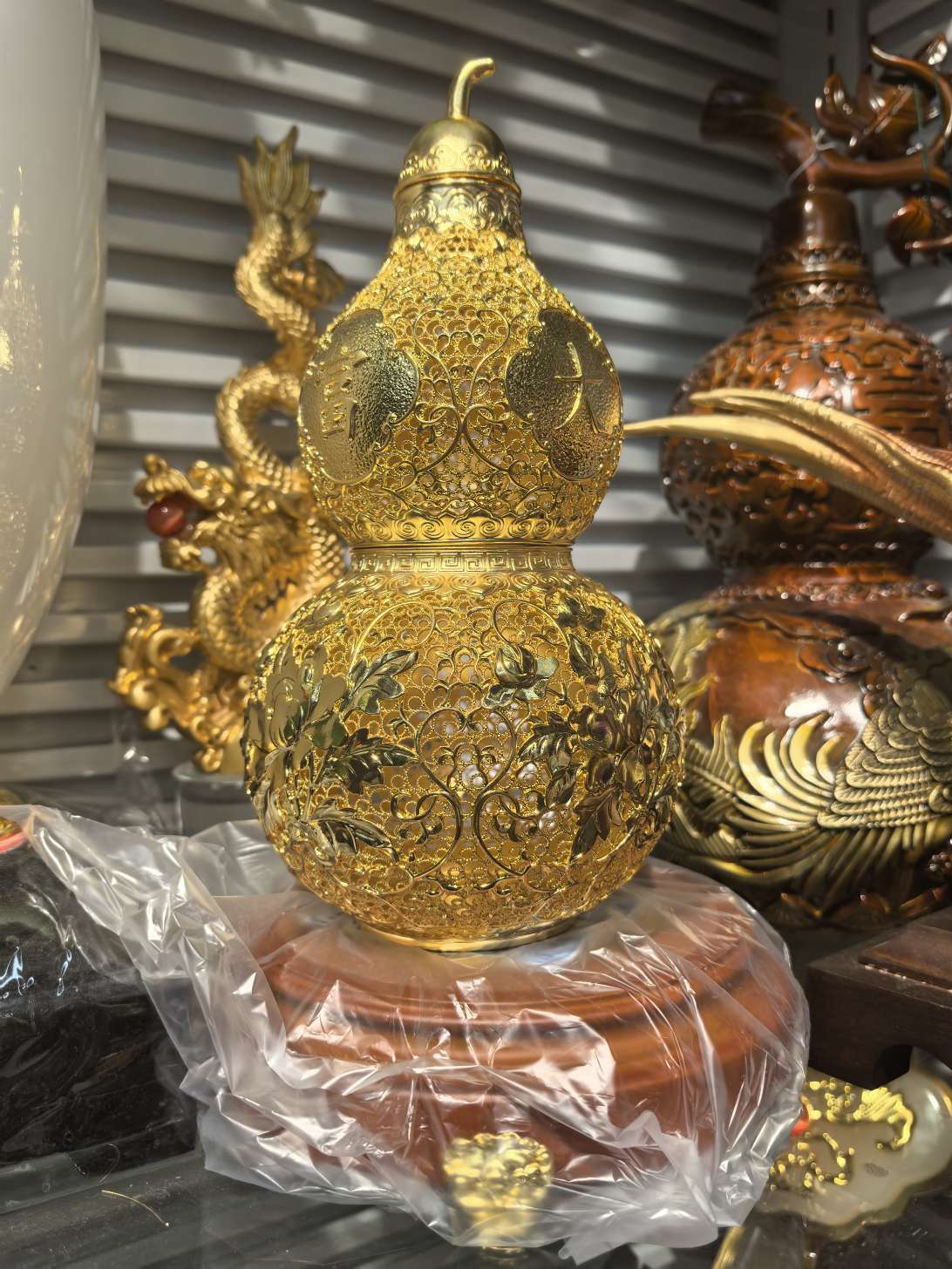 Pure copper home ornaments, feng shui ornaments, gifts for housewarming, gifts for great wealth and honor, business gifts for prosperity and honor