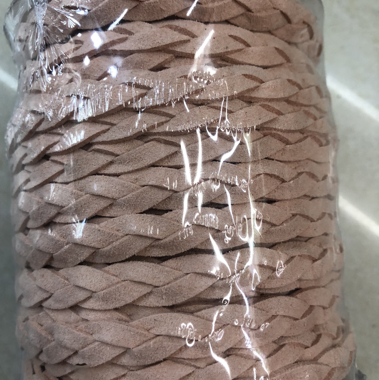 1cm 3-strand Korean fleece manufacturer direct sales of auxiliary materials, belts and auxiliary materials