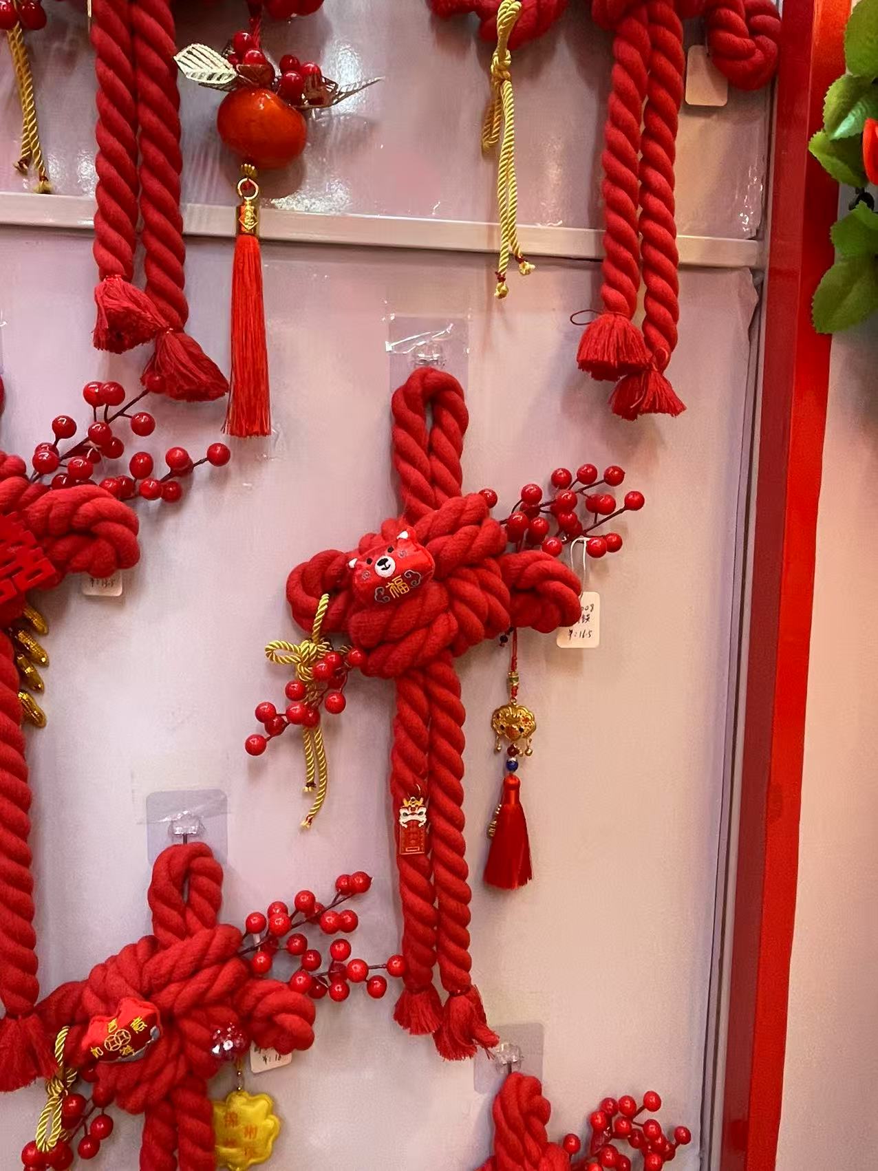 最爱婚庆中国结挂饰diy定制图