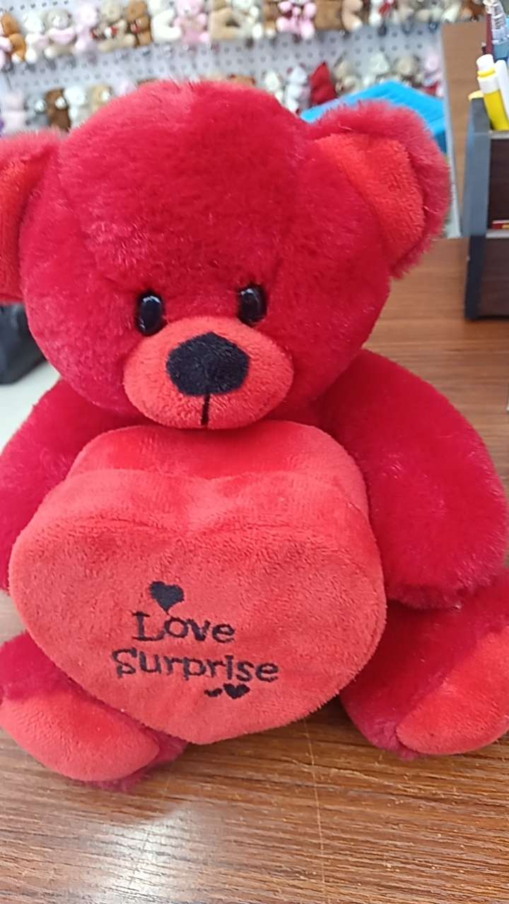 Plush fabric plush toy pillow blanket integrated, cute heart-shaped soft pillow toy gift, safe and environmentally friendly material, high-quality plush toy pillow, plush heart-shaped pillow, pillow Specification image