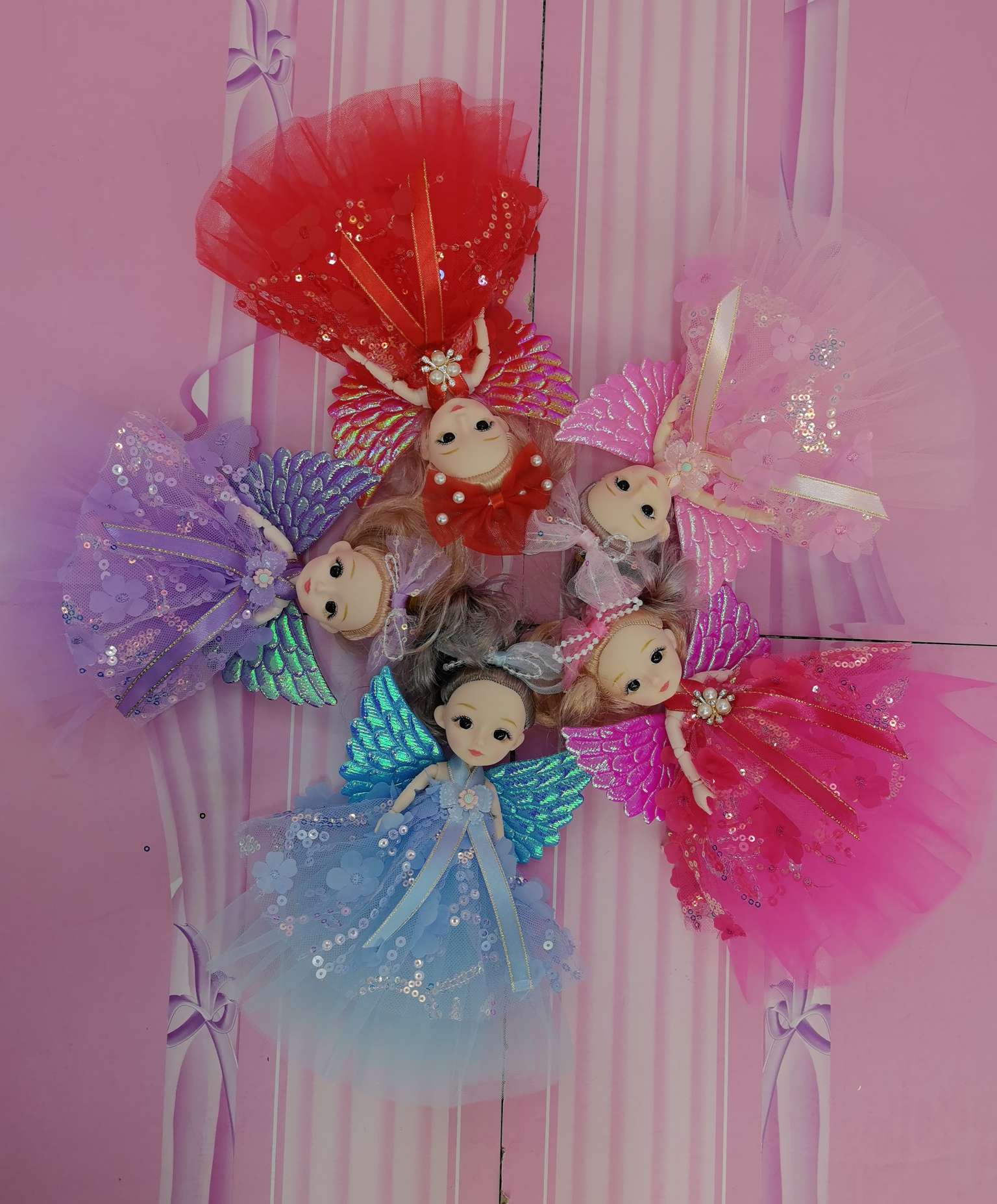 潮玩芭比娃娃套装 玩具娃娃公仔 娃娃及配件全套 儿童玩具礼物，艾妮娃娃，可动可玩，声光音乐，万向可动细节图