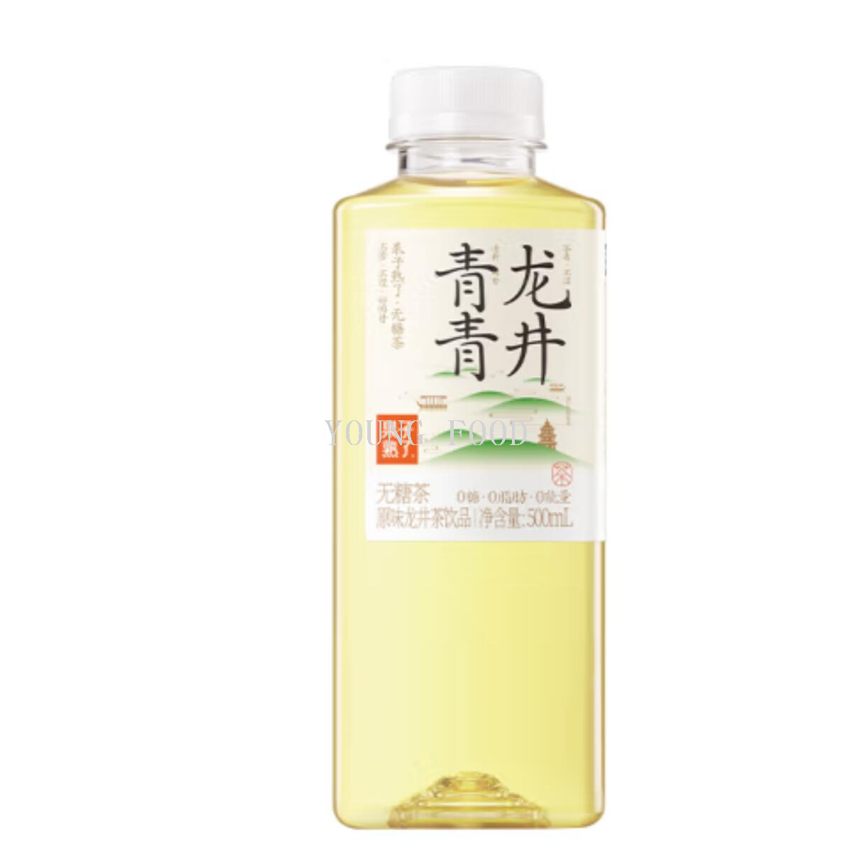 包邮！哈罗每天休闲零食手办饮料 果子熟了栀栀乌龙茶饮品500ml详情2