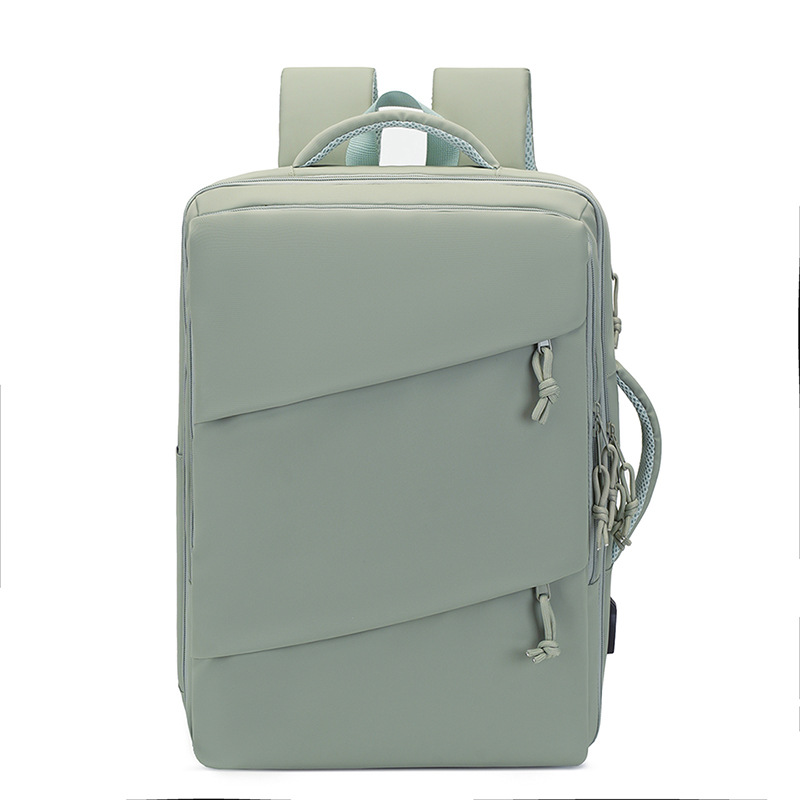 双肩背包女士时尚潮流大学生书包户外旅行箱包皮具大容量轻便背包 