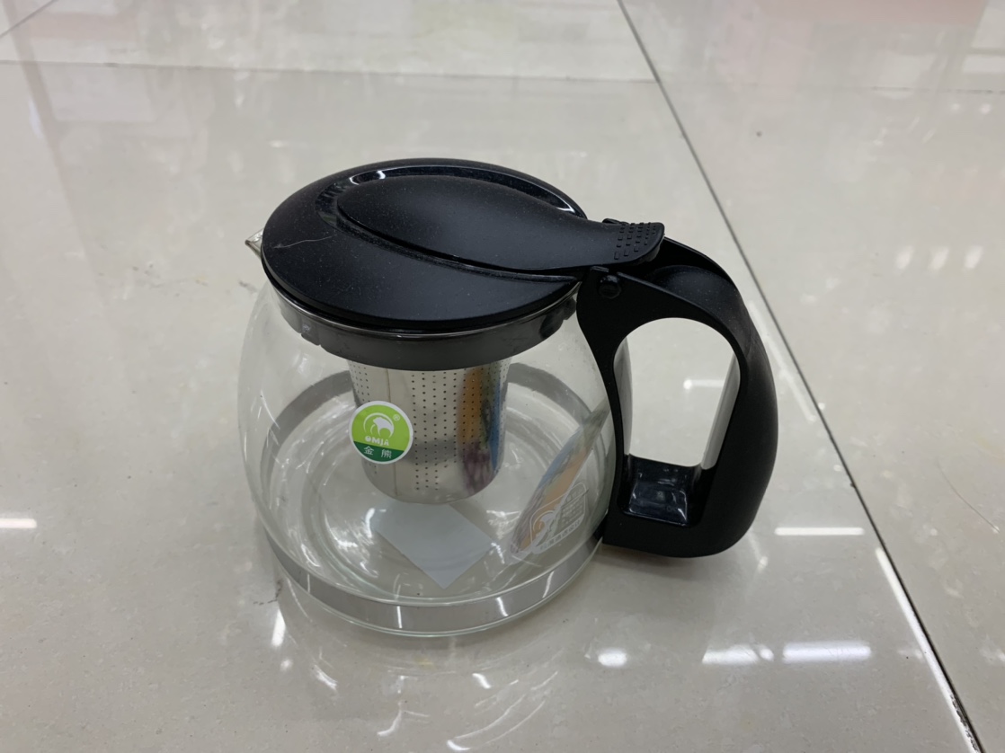 T105茶壶烧水壶玻璃醒酒器套装 吊壶铁链配件高档茶具礼品 铁壶煮茶艺术享受