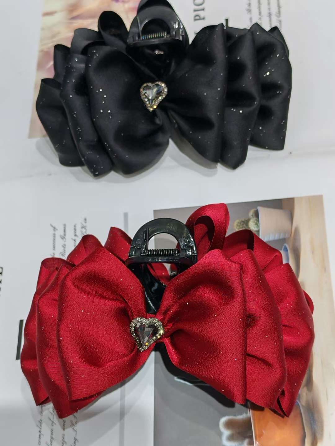 天意饰品金色树叶发梳 发光头饰 独特头绳 精致发饰 头饰女士优雅装饰品头饰头饰