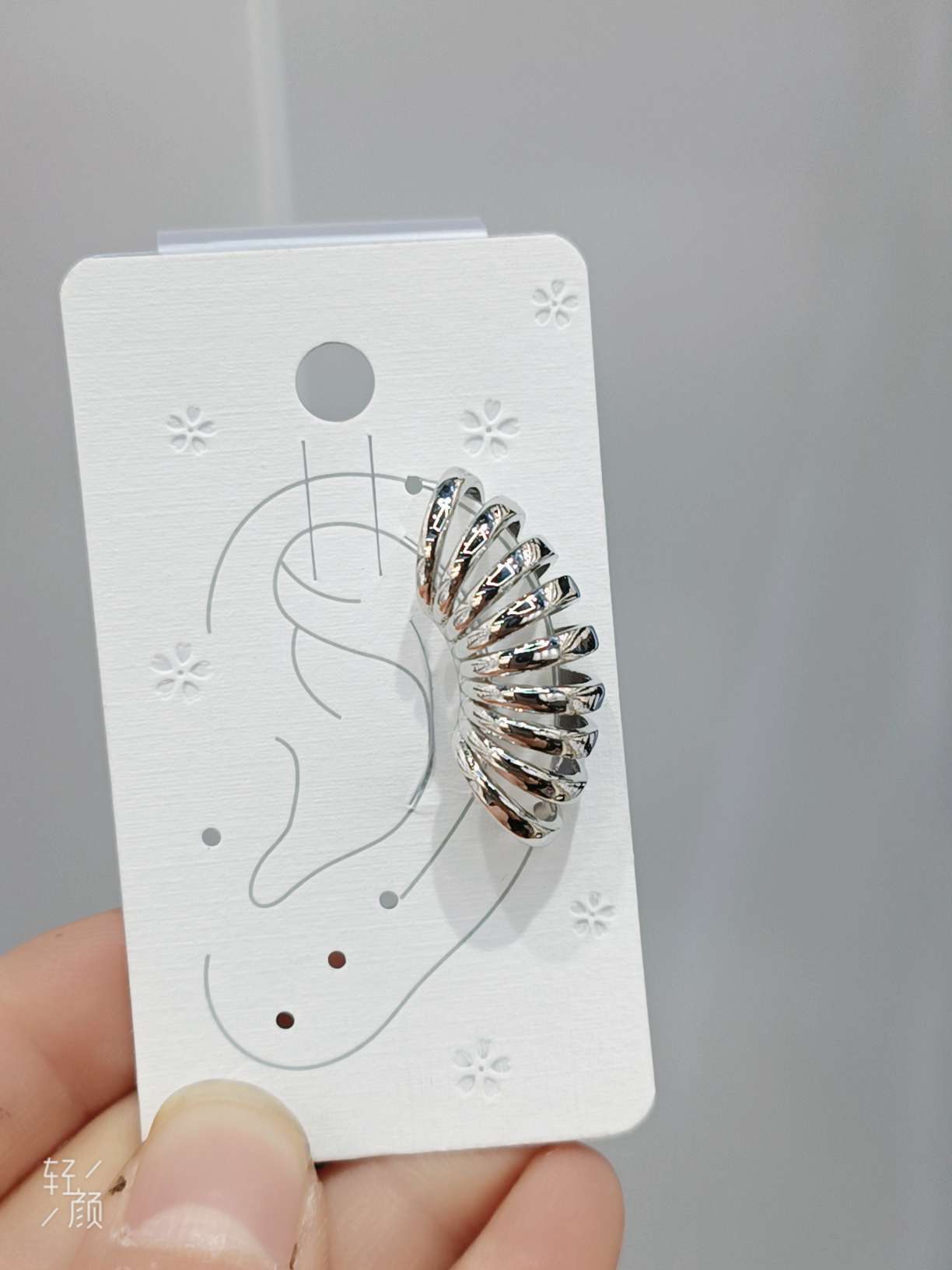 无耳洞必入！不规则海螺金属独特无痛款耳骨夹个性时尚新款