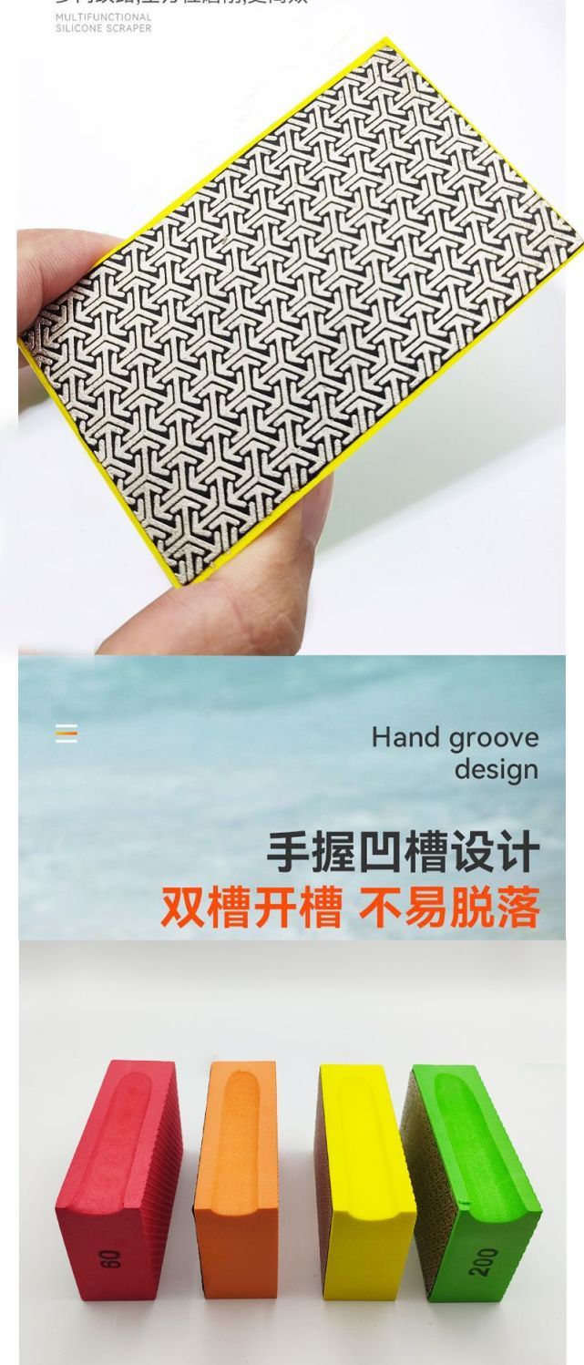 Flexible rigid grinding discs, diamond hand polishing discs, tile edge trimming and grinding wonder tools, marble, glass, rock plate chipping dry grinding discs, polishing tools detail image 12