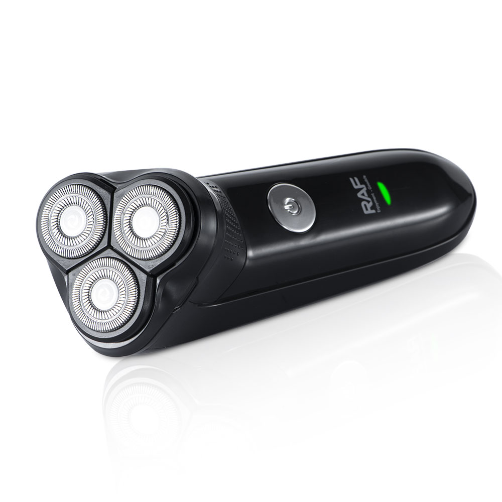 RAF Cross-border rechargeable electric men's shaver three-head washable razor Electric three-head Independent portable Application Scenario