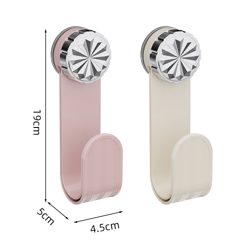 F55- Suction pot cover rack Rotary pot wall hanging perforation-free storage rack Storage rack Cutting board rack Cutting board rack Specification drawing