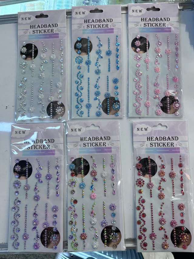 亚克力钻贴，头发贴钻贴，车贴，亚克力贴纸