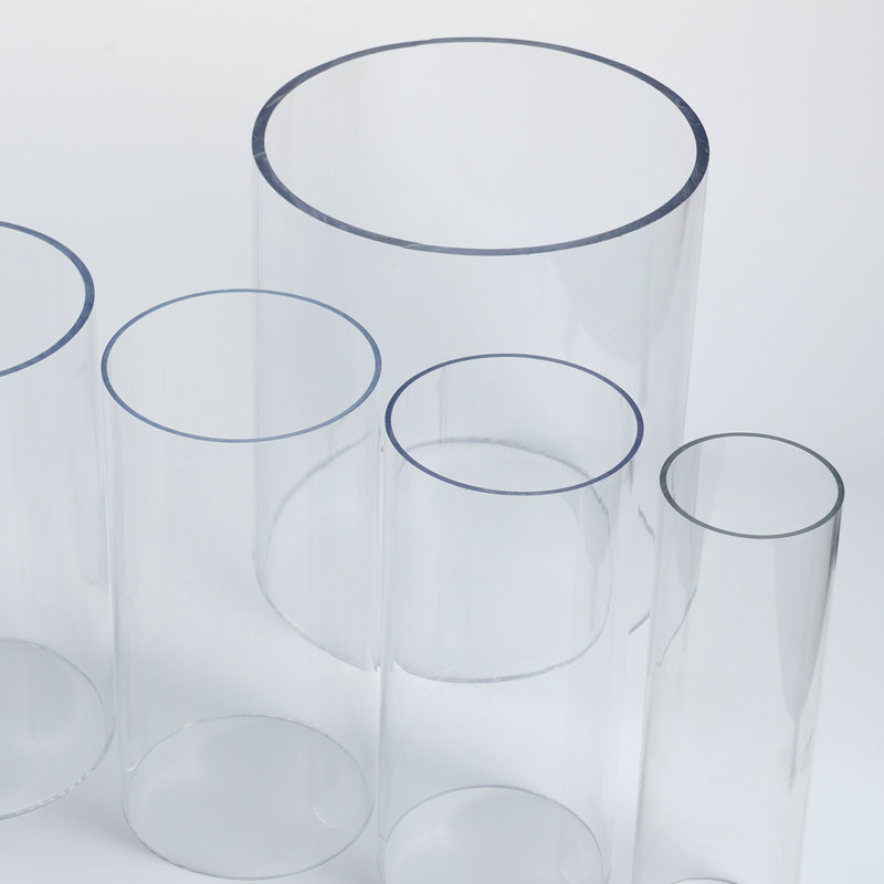 批发高透明PC管 亚 克力管 塑料硬管 PMMA管鱼缸水管水族空心圆管