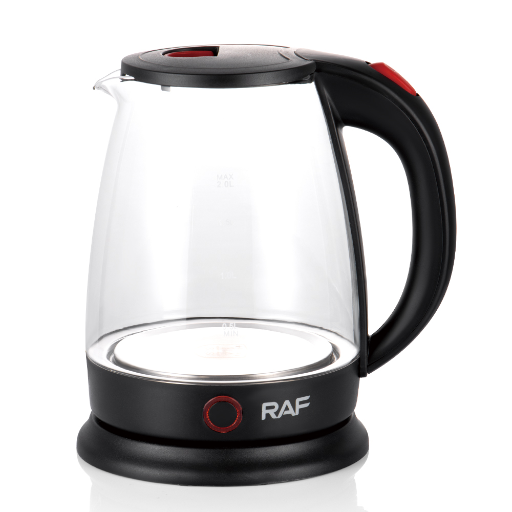 RAF European regulation cross-border visual high borosilicate glass kettle automatic power off kettle Electric kettle power 2LR.7213 Item Picture
