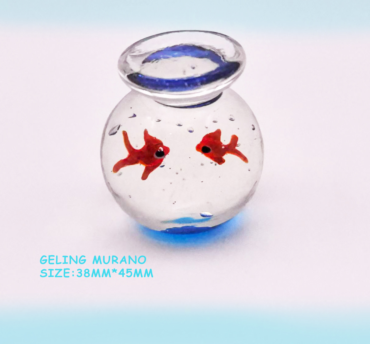 新款鲸鱼造型桌面摆件迷你琉璃福袋鱼缸装饰手工DIY工艺品饰品艺术品详情6