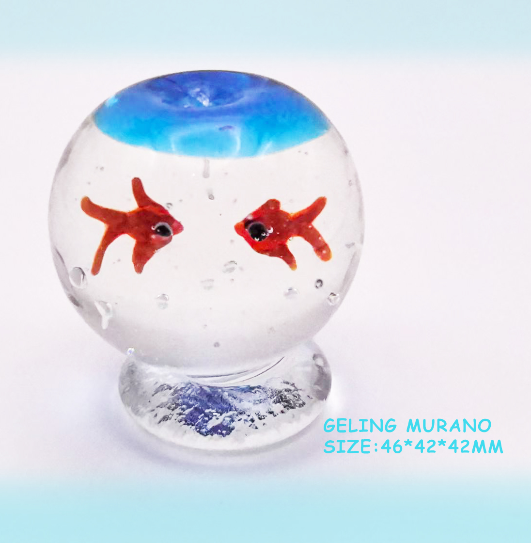 新款鲸鱼造型桌面摆件迷你琉璃福袋鱼缸装饰手工DIY工艺品饰品艺术品详情10