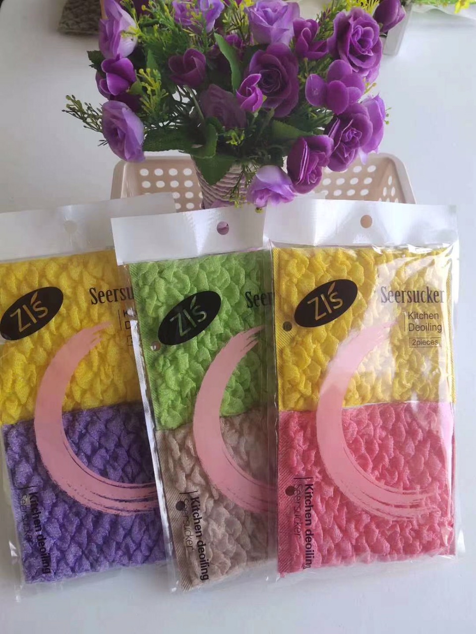 双面银丝椰壳清洁布家用厨房刷锅洗碗不易粘油懒人抹布1