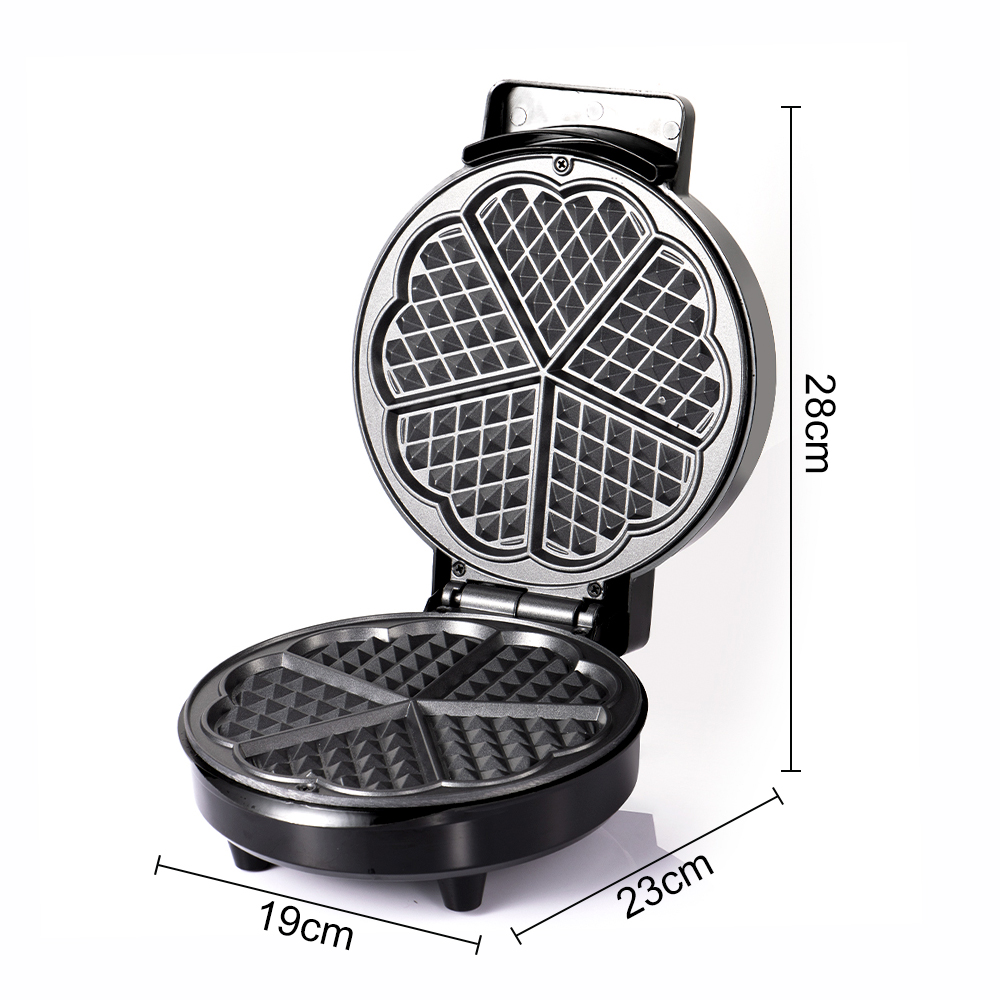 RAF European Standard home automatic sandwich machine Heated toast double breakfast machine Multi-function heart waffles Specification drawing