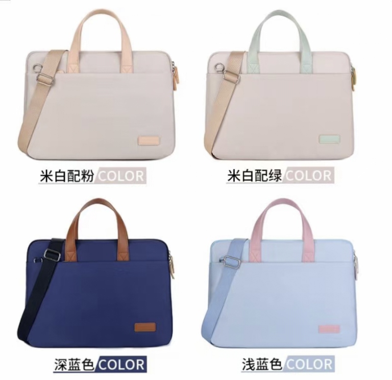 2025爆款 休闲手提电脑包 斜挎单肩包 男女电脑包
